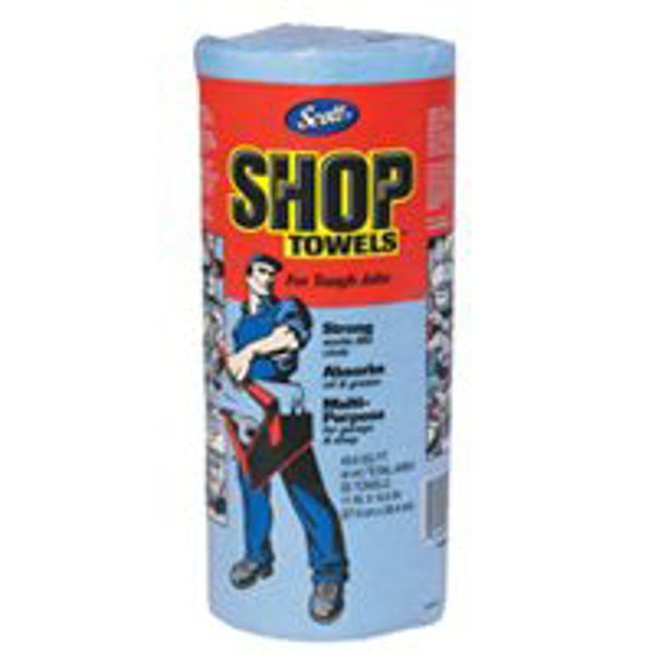 Kimberly Clark 75130 Blue Shop Towel 55 Ct 10.4 In x 11 In