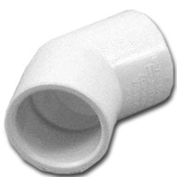 Genova Products 30615 1-1/2 In 45 Deg Slip Sch 40 Elbow