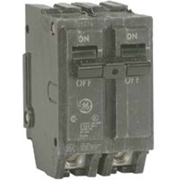 GE ELECTRICAL THQL2120A Circuit Breaker 20A 2-Pole 120/240VAC Standard Non-Interchangeable Trip Plug 10KA