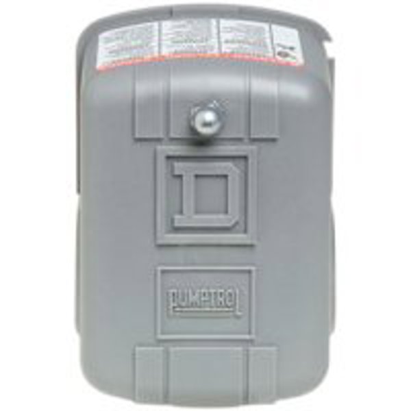 Square D by Schneider Electric FSG2J20BP Pressure Switch for Water Pump 20-40 PSI 2-Pole 1/4-18 NPSF Pumptrol