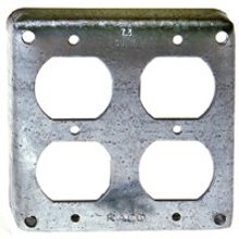 907C Duplex Receptacle Square