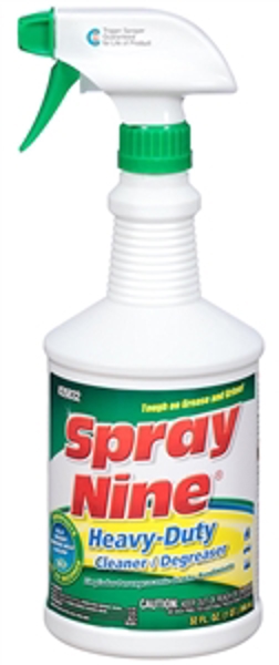 Spray Nine 26832 Cleaner Spray 32 Oz Degreaser Citrus Clear