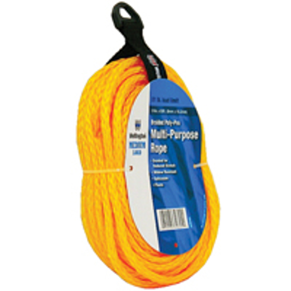The Lehigh Group 30645 Hollow Braid Twine 1/4 In X 50 Ft Yellow