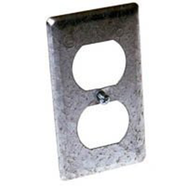BELL WEATHERPROOF Utility Box Cover Steel Gray 4x2 Inch Durable Weatherproof Design