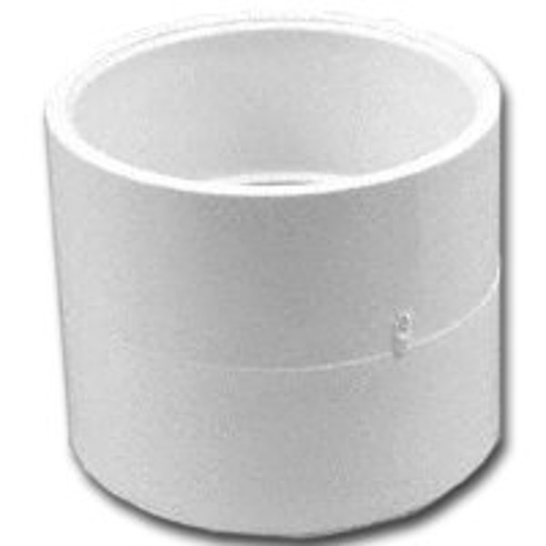 Genova Products 70115 PVC Coupling 1-1/2 In DWV Pipe