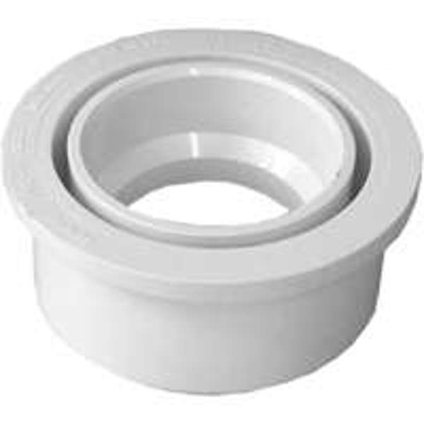 IPEX USA LLC-CANPLAS 192754 Reducing Hub Bushing PVC 3X2 DWV Red
