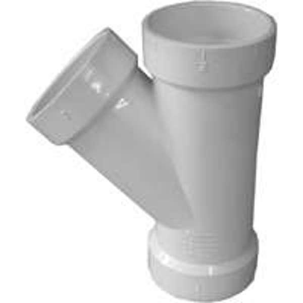 IPEX USA LLC-CANPLAS 71020 2 In Schedule 40 PVC DWV Wye Hub
