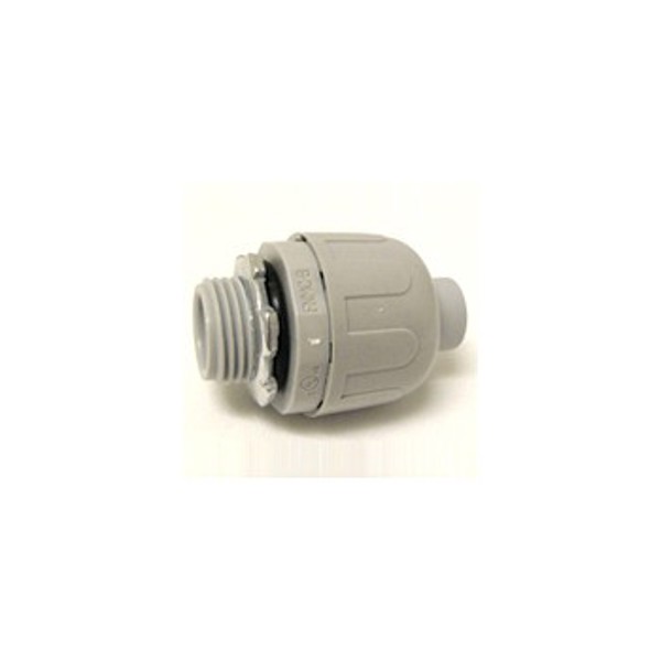 CANTEX INC 6441002U Liquidtight Straight Connector 3/4 In Conduit Fitting