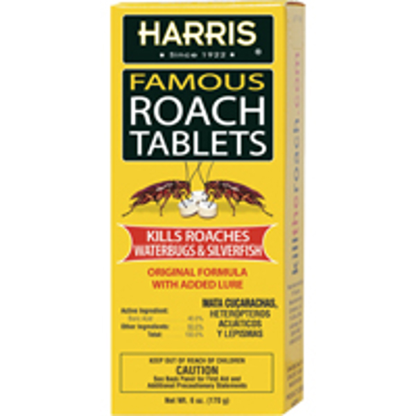 P.F. Harris Manufacturing HRT6 Roach Tablets 6 Oz