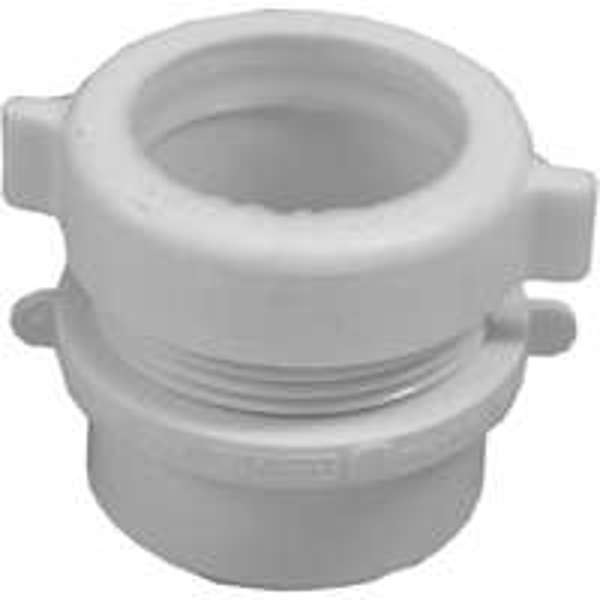 IPEX USA LLC-CANPLAS 192801A / 72315 Pipe Adapter 1-1/2 In Male Hub x Slip Schedule 40 White