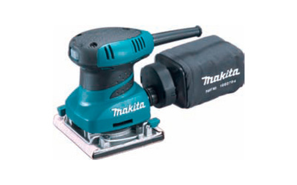 Makita Tools BO4558 Finishing Sander 4-3 X 4 In 112 X 102 Mm