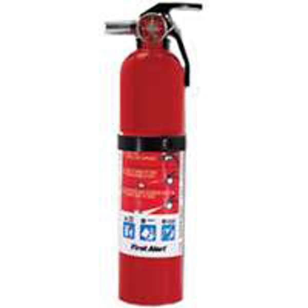 First Alert/BRK Brands HOME1 Rechargeable Fire Extinguisher 2.5 Lb Red