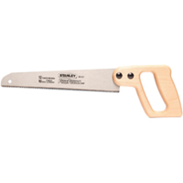 Stanley Tools 20-221 Hand Saw 10 Inch Utility Steel Blade Comfortable Grip
