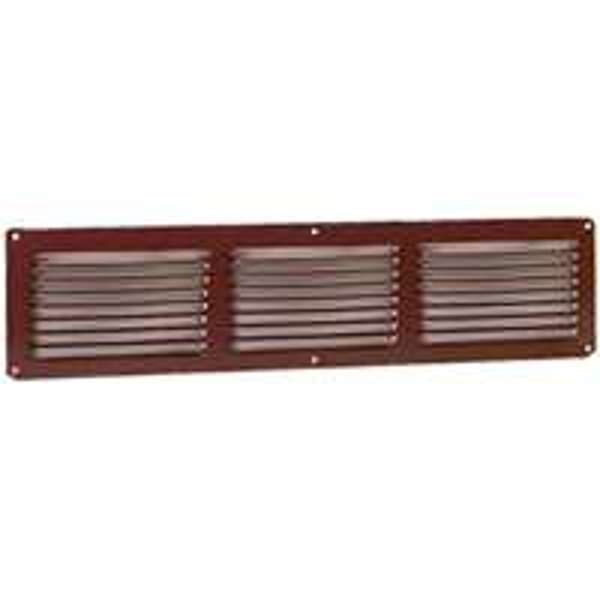 Master Flow EAC16X4BR Undereave Vent 24 Sq Ft Aluminum Brown