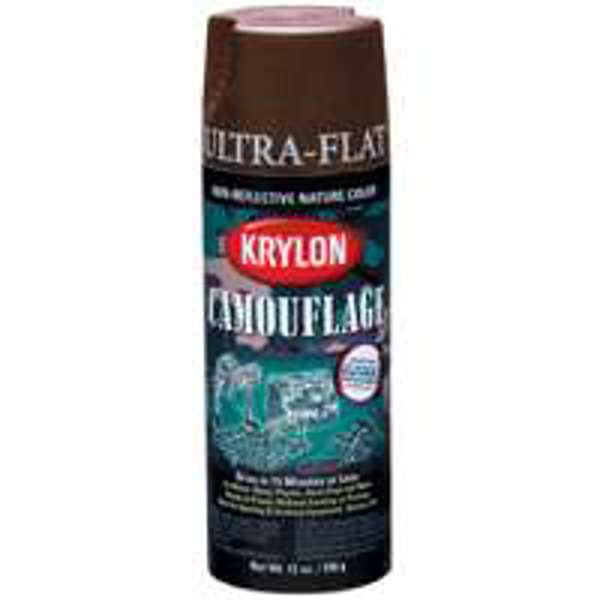 KRYLON K04292777 Brown Camouflage Spray Paint 11 Oz