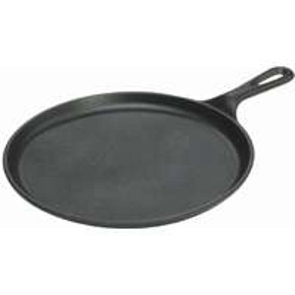 Lodge MFG CO L9OG3 Round Griddle 10-1/2 In With Handle