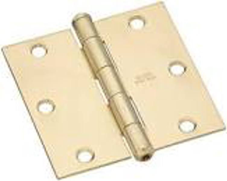 National Hardware S083-800 3.5X3.5 Br Res Hge 3 749