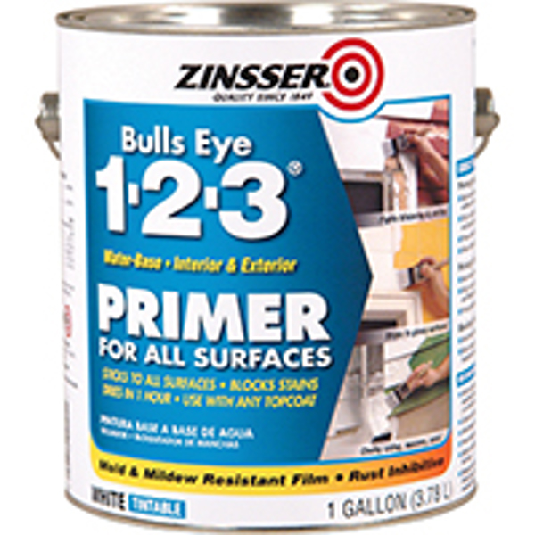 Zinsser 02001 Primer Sealer 1 Gal Stain Killer White Emulsion