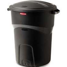 1793963/5H3800BLA 32 Gal Black Refuse Can
