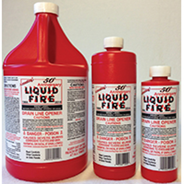 Amazing Products LF-G-4 Drain Cleaner 128 Oz Dark Amber Slight Pungent