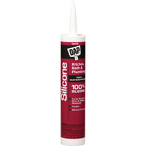 DAP INC 08640 White Sealant 10.1 Oz 24 Hr Curing