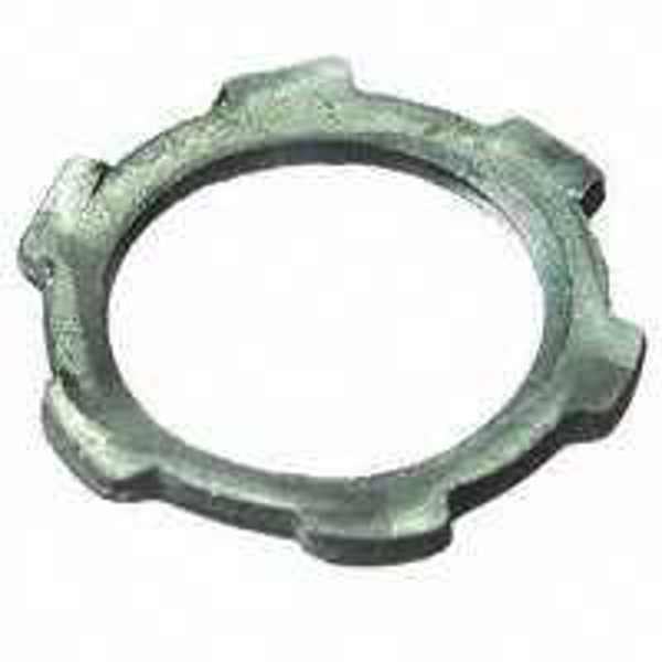 HALEX COMPANY 61910B Rigid Steel Locknut 1 In Zinc