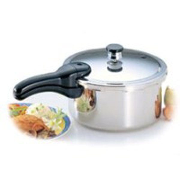 National Presto 01341 Pressure Cooker 4 Qt Stainless Steel