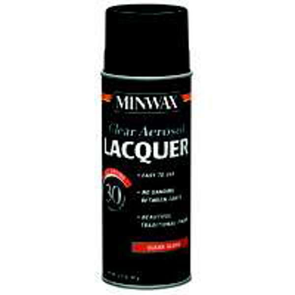 Minwax 15200 Brushing Lacquer 12 Oz Clear Gloss Spray Paint