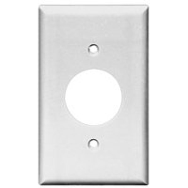 EATON-COOPER WIRING 2131W-BOX Round Wall Plate 1-Gang 4-1/2 In Thermoset White