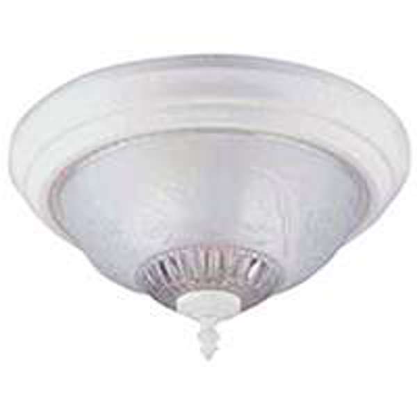 Boston Harbor 6333215 Dimmable 2 Light Ceiling Light White 60/13 Watts Medium A19 CFL Lamp Textured