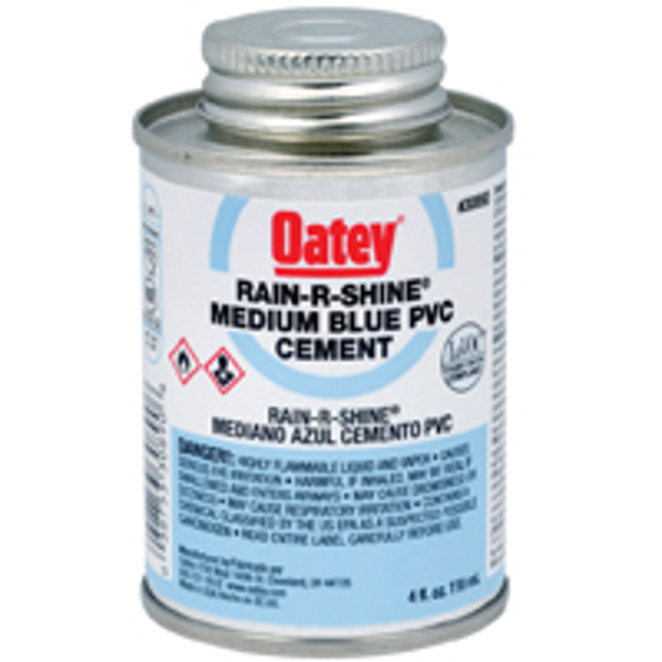 OATEY 30890 PVC Wet/Dry Cement 4 Oz