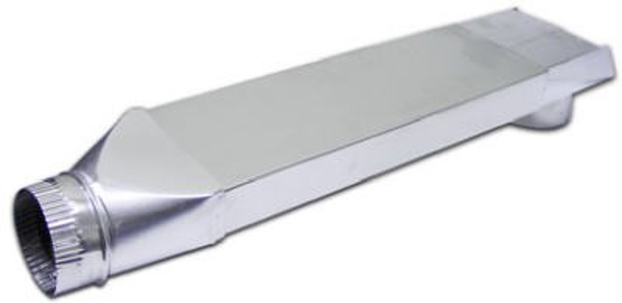 Lambro Industries 3008 Aluminum Straight Vent Duct