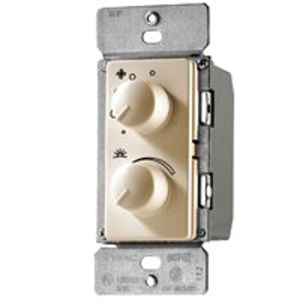 EATON-COOPER WIRING 6482V-K Control Dimmer/Fan 4 Speed Ivory