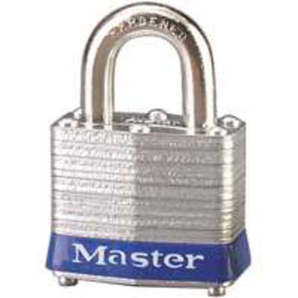 Master Lock 3D Padlock 1-9/16 In Steel 4-Pin