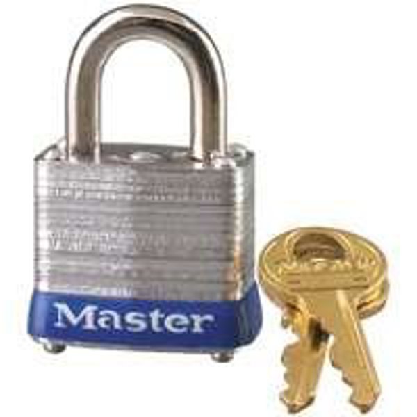 Master Lock 7D Tumbler Padlock 1-1/8 In Steel for Cabinet and Luggage