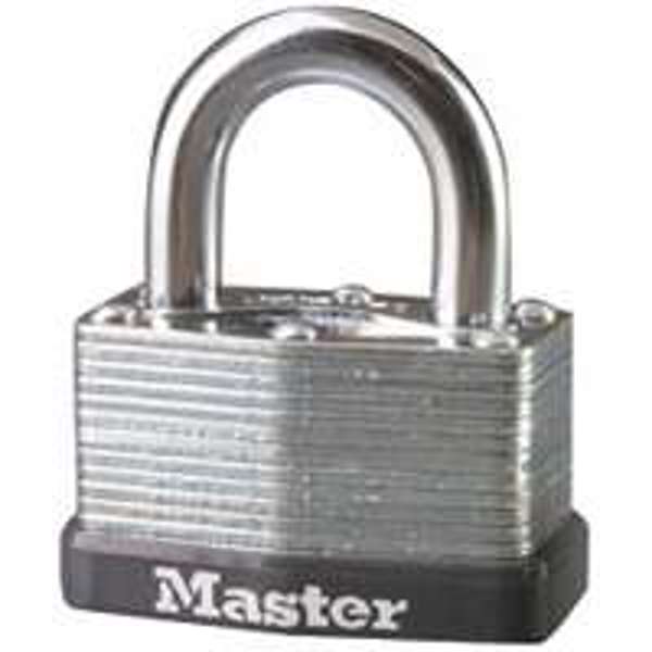 Master Lock 500D Warded Padlock 1-3/4 In Laminated Steel Selflock