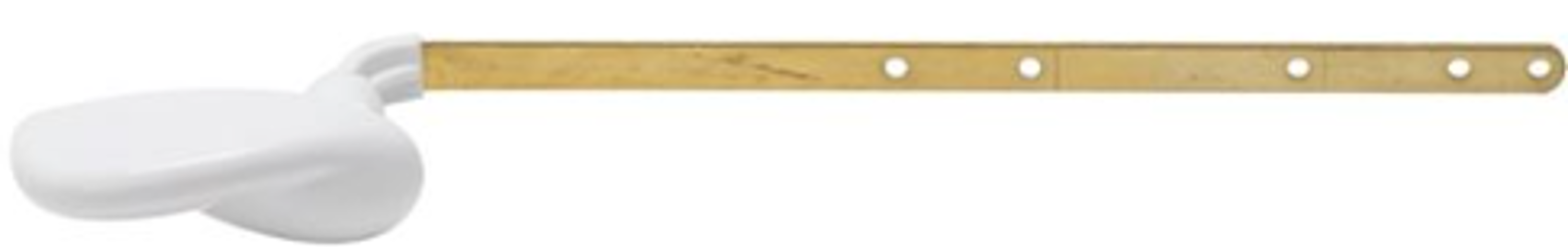 Fluidmaster Inc 683 Toilet Flush Lever Brass and Plastic White