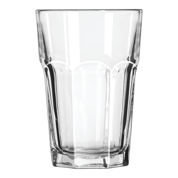 Libbey Glass 031009733224P Glass Beverage 14 Oz Gibraltar 3 Doz