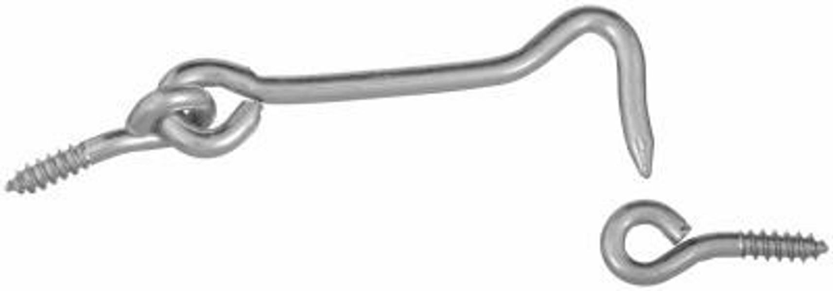 National Hardware N348-417 Hook and Eye 1 Pack Stainless Steel