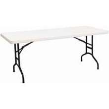 TBL-040 Folding Legs 6 Ft White Banquet Table