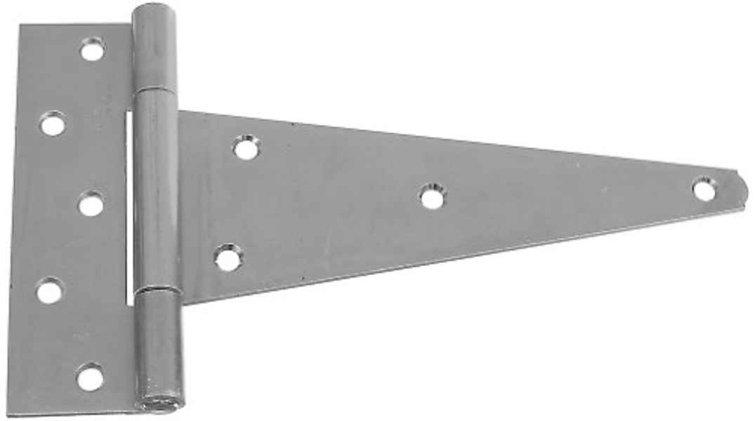 National Hardware N128-900 Hinge 10 In 70 Lb 2-1/4 In H Frame Leaf Steel Zinc