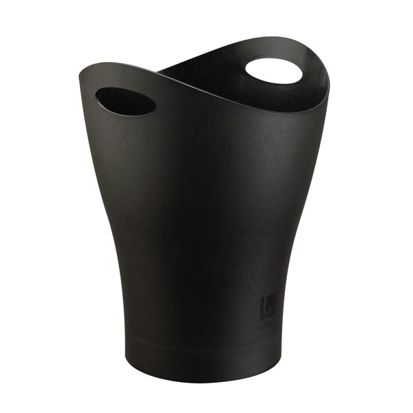 Umbra 082855-040 Black Waste Basket 2.25 Gal Plastic Temporary Garbino