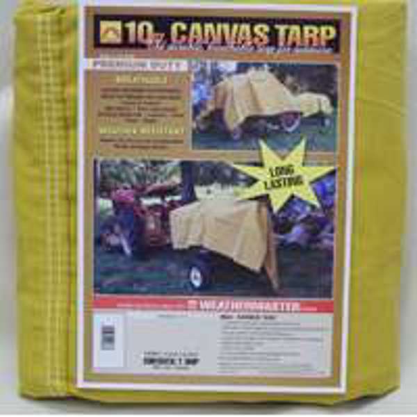 DIZE CO K02059 Canvas Tarp 10x20 10 Oz Tan