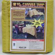 CA0608D 6x8 Canvas Tarp