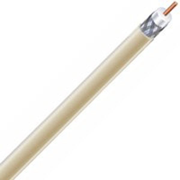 Coleman Cable Inc 032886874840C Coaxial Cable 500 Ft 18 AWG White