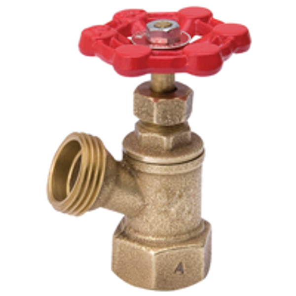 B&K Industries 102-804HC Boil Drain Valve 3/4 In Connection FIP 125 PSI Brass