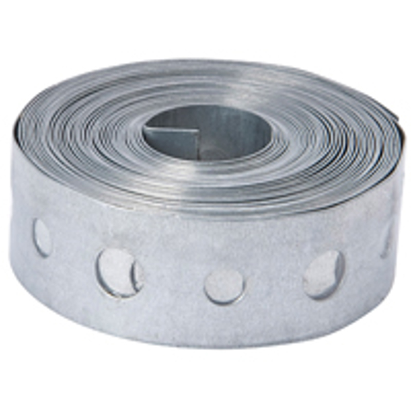 B&K Industries G20-524HC Pipe Strap 3/4 In x 50 Ft Galvanized Steel 24 Gauge 50 Gal