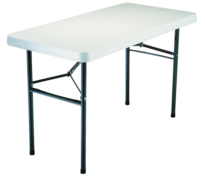 Lifetime Products 2940 Table 4x2 Ft Granite Top White