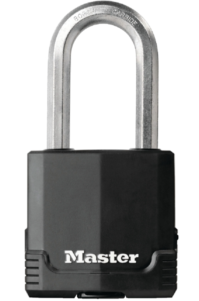 Master Lock M515XKADLH Padlock 2 W 2 Shackle Magnum No1 Choice Black