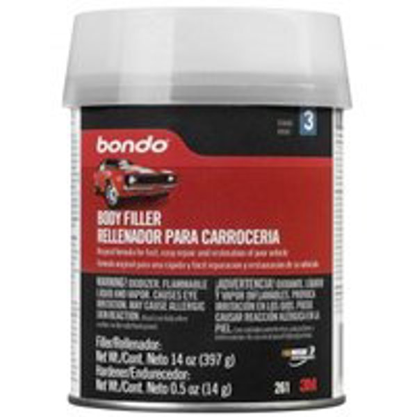 Bondo/Dynatron 261 Filler Body Light 1 Pt Weight